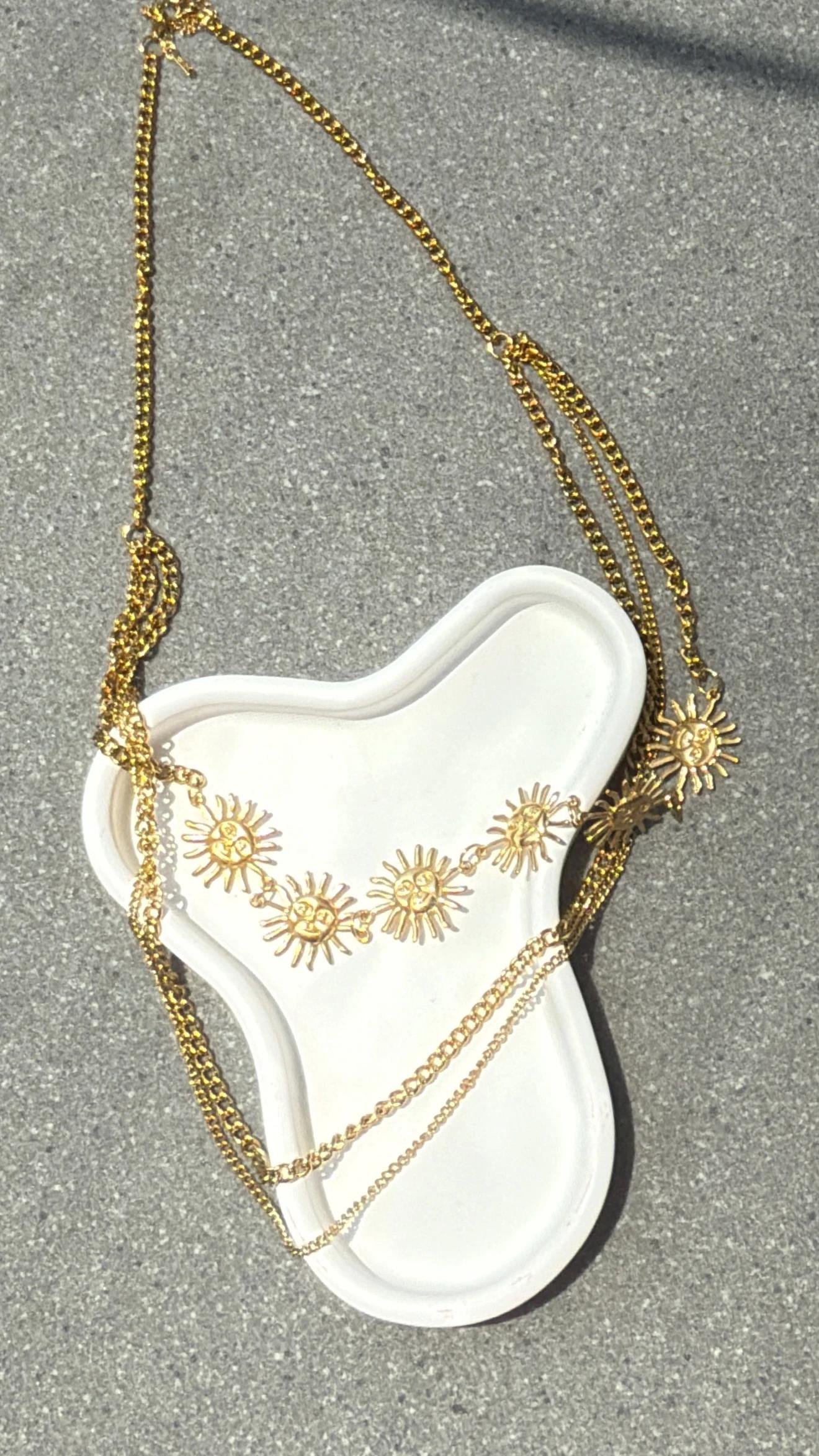 Bona Güneş Gold Bel Zinciri