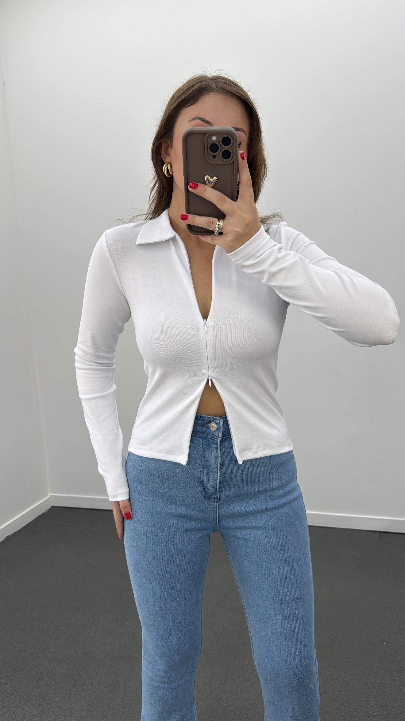 Chicago Açık Kot Süper Yüksek Bel Flare Jeans