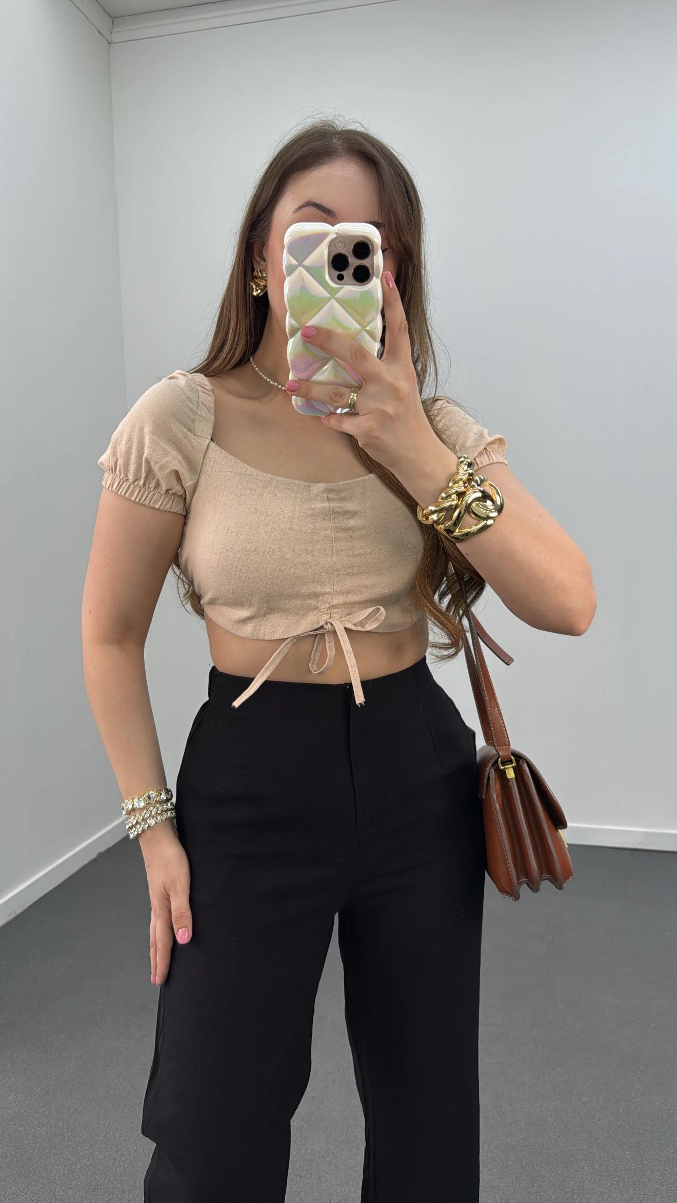 Ethan Bej Prenses Kol Keten Crop