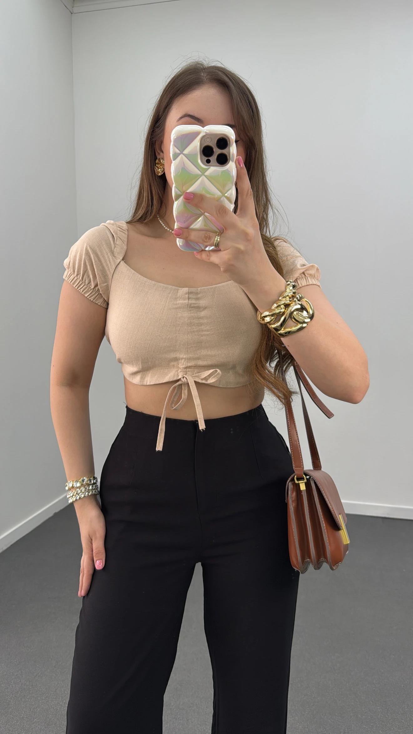 Ethan Bej Prenses Kol Keten Crop