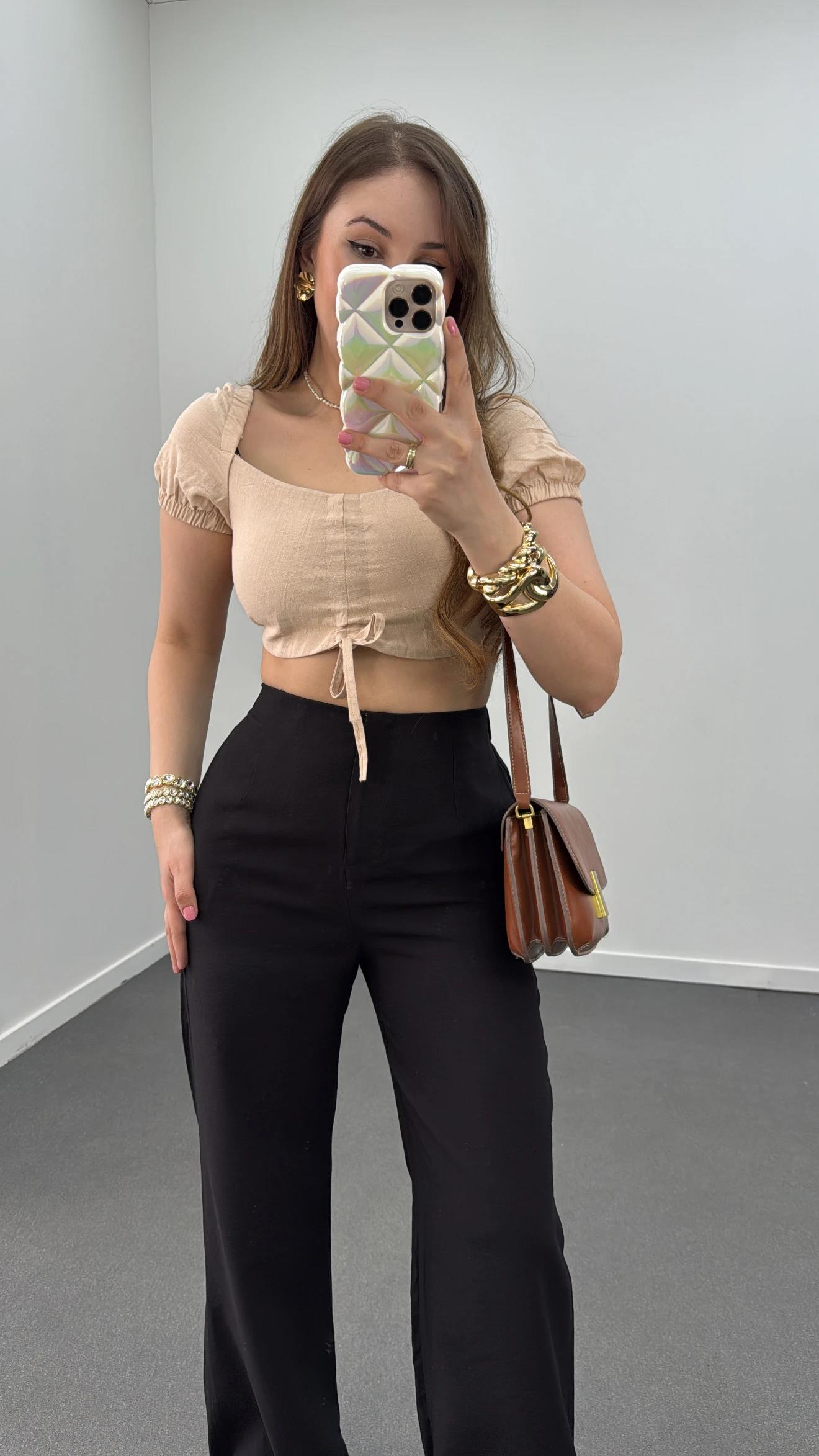 Ethan Bej Prenses Kol Keten Crop