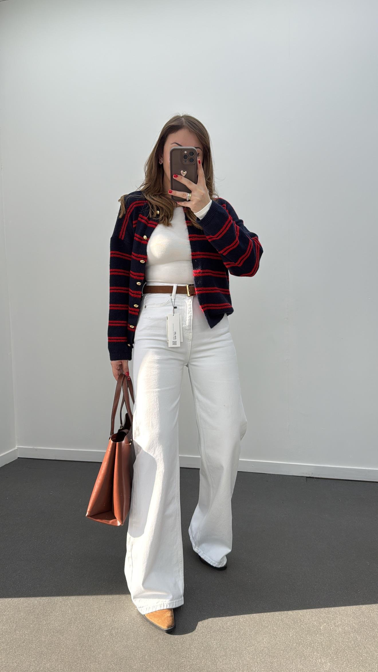 Helsinki Beyaz Wide Leg Jeans