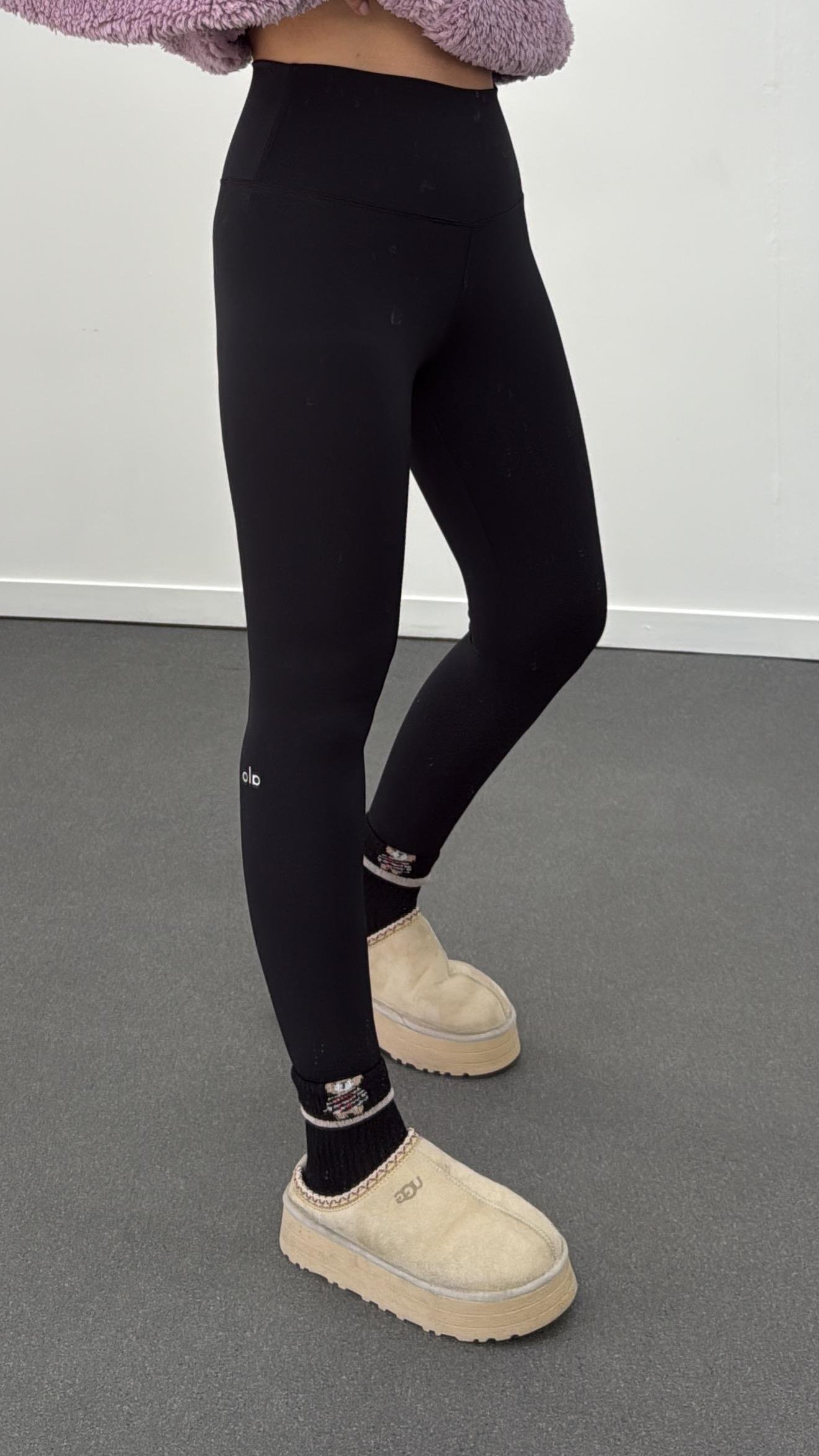 Isla Siyah Yüksek Bel Likralı Slim Fit Tayt