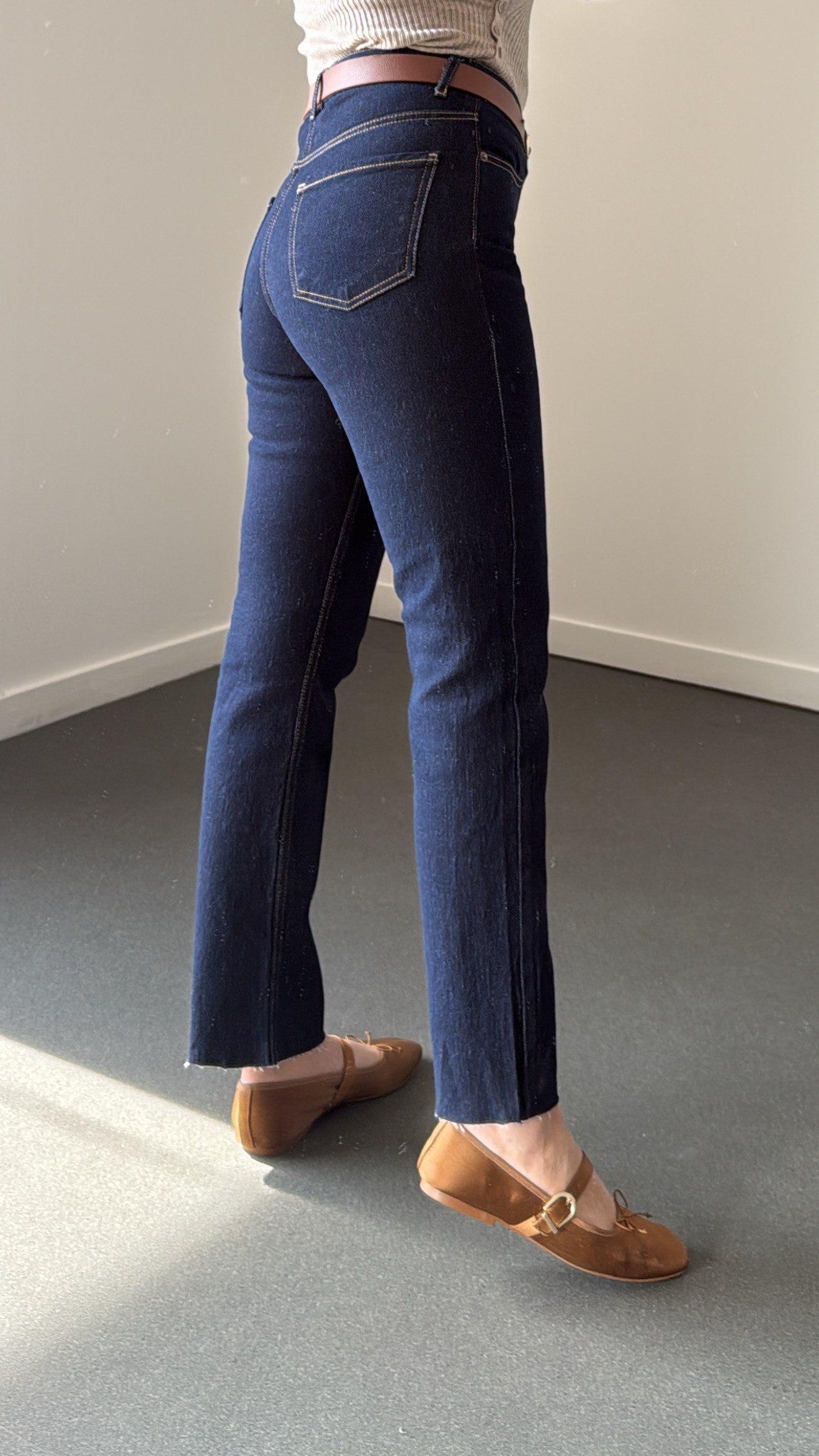 Juliet Dark Blue Yüksek Bel Slim Fit Jean