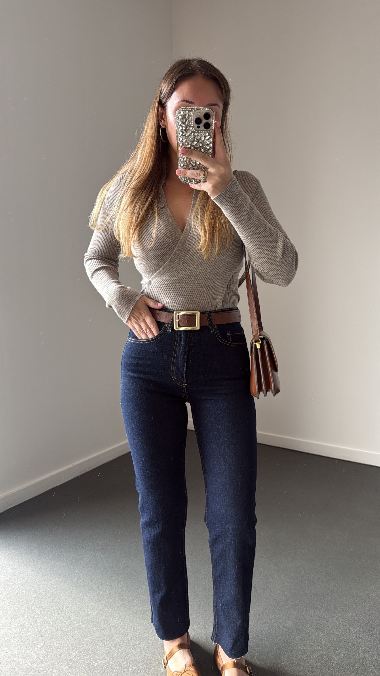 Juliet Dark Blue Yüksek Bel Slim Fit Jean