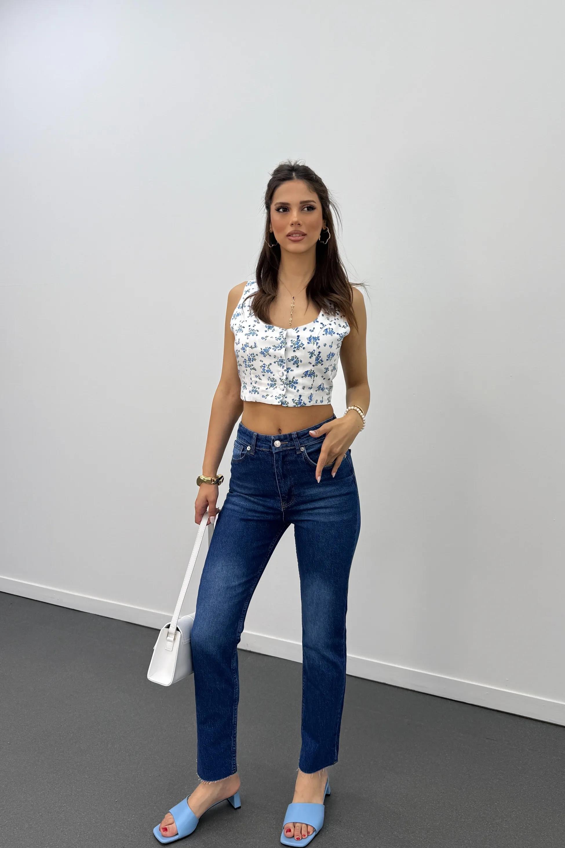 Juliet Kot Renk Yüksek Bel Slim Fit Jean