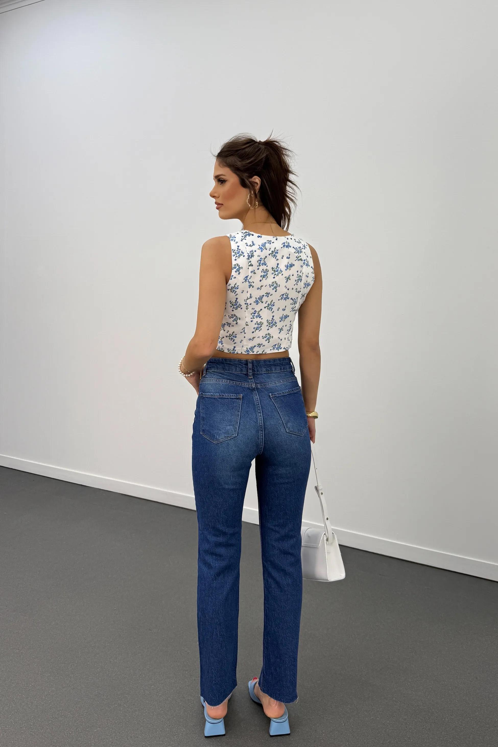 Juliet Kot Renk Yüksek Bel Slim Fit Jean