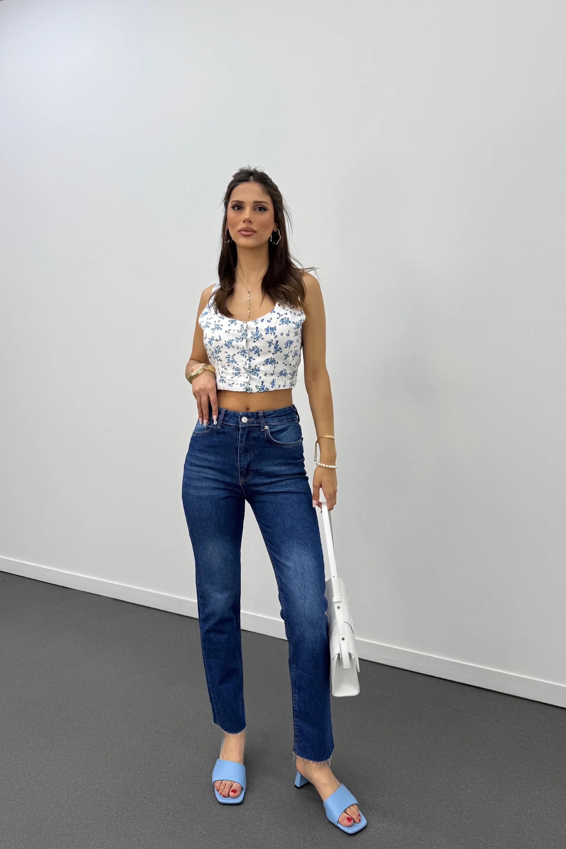 Juliet Kot Renk Yüksek Bel Slim Fit Jean