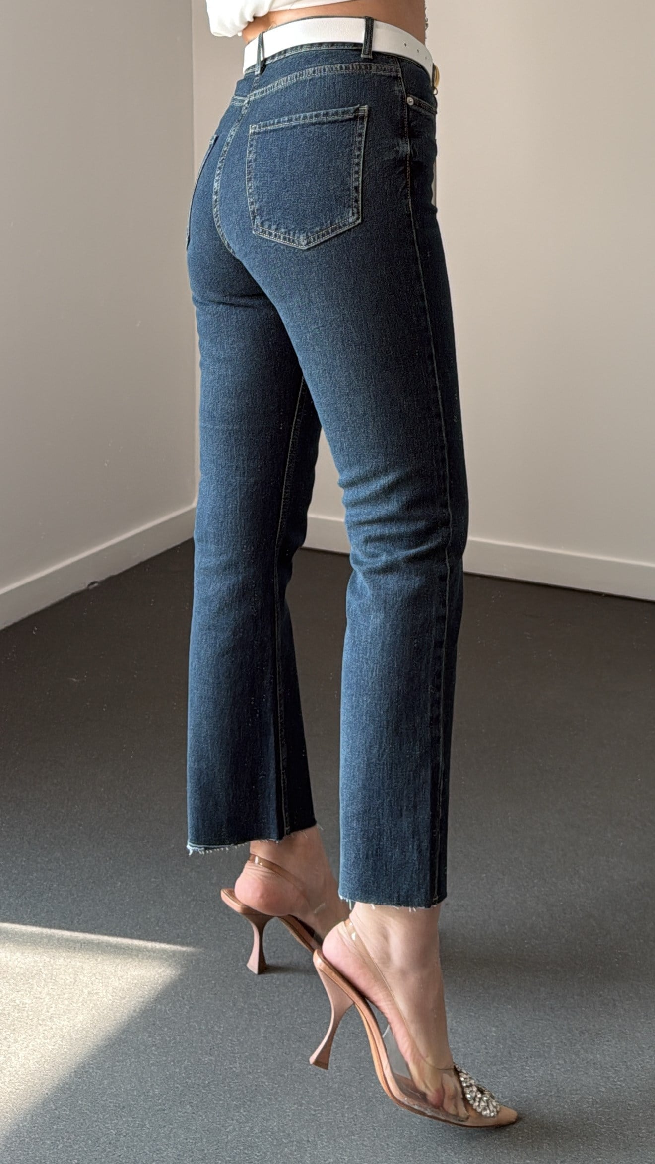 Juliet Koyu Tint Yıkama Yüksek Bel Slim Fit Jean