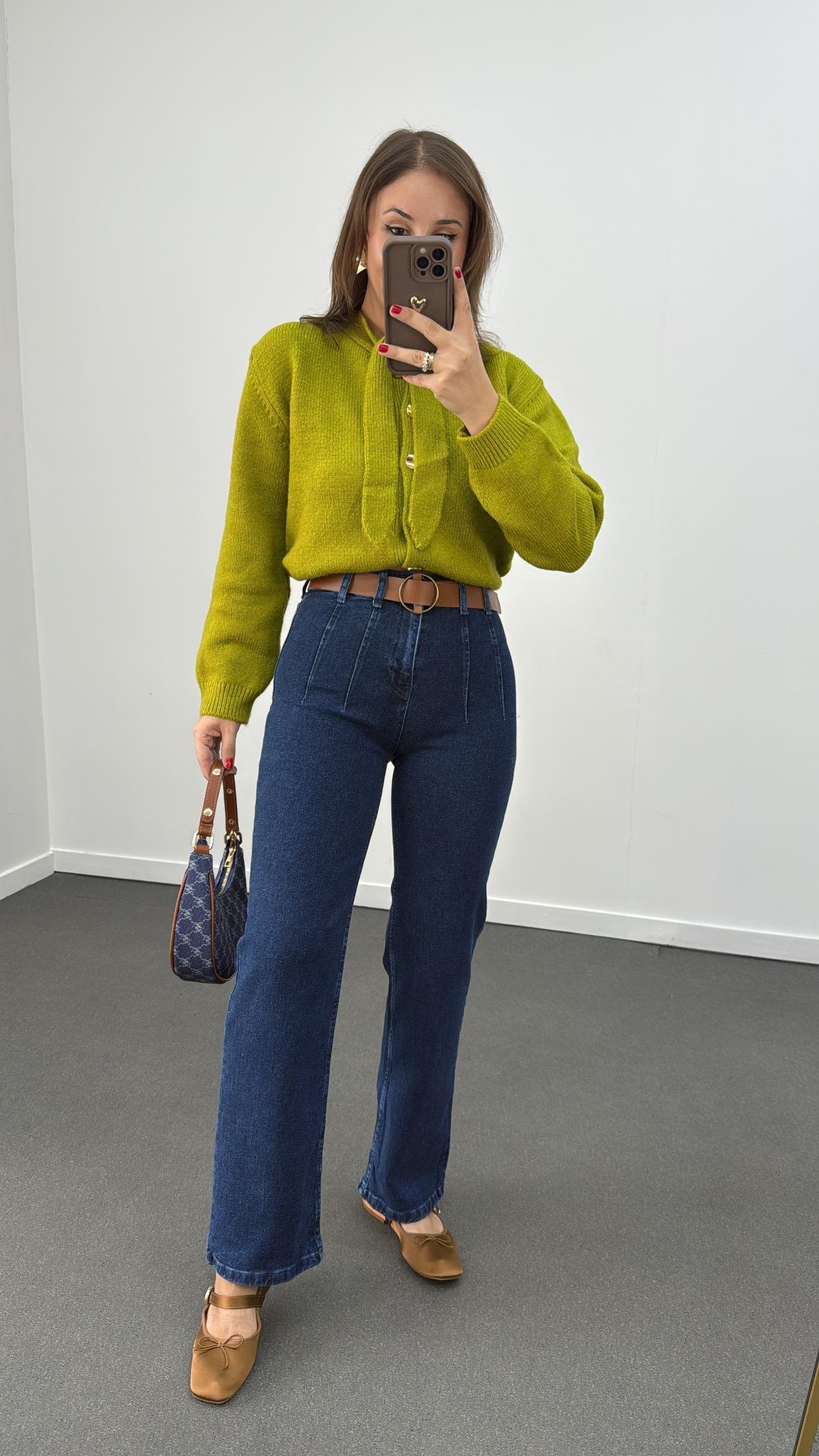 Madrid Lacivert Süper Yüksek Bel Süper Likralı Toparlayıcı Jeans