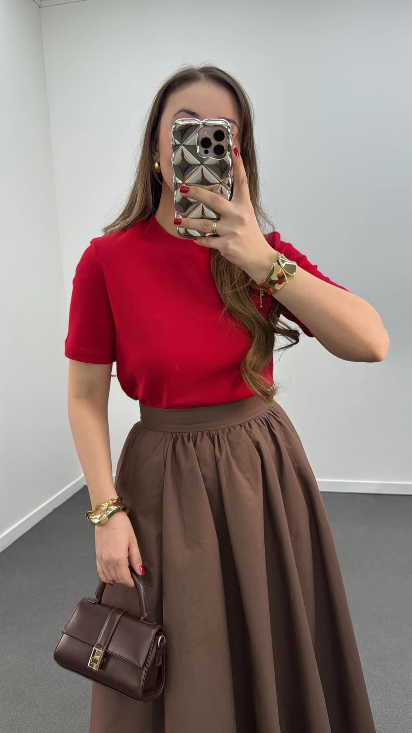 Massi Kırmızı Premium Tshirt