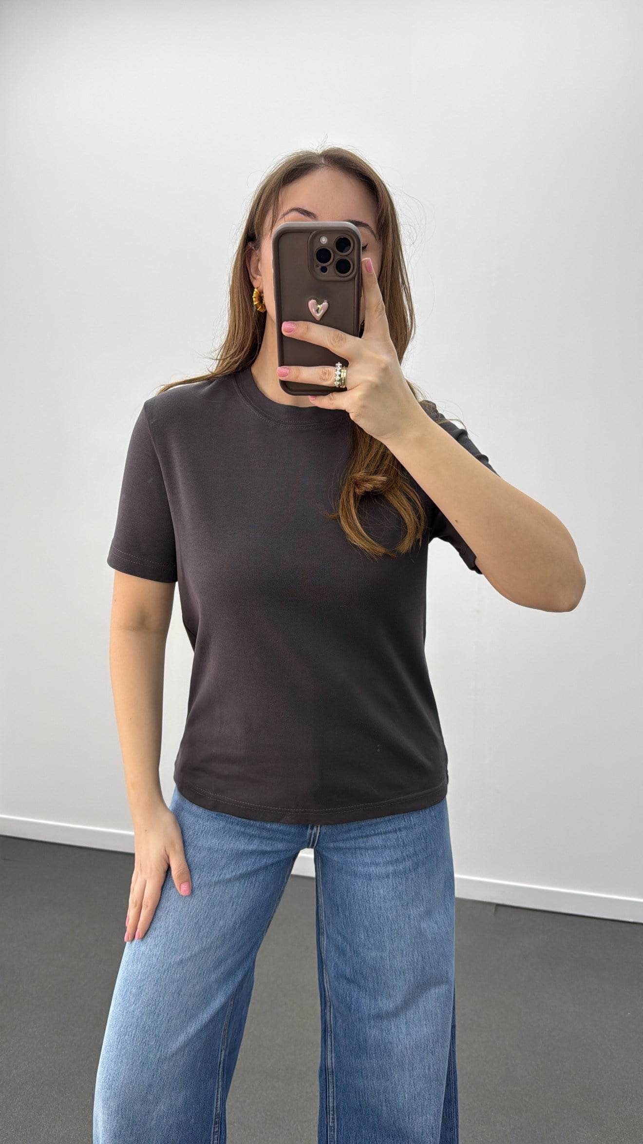 Massi Koyu Gri Premium Tshirt