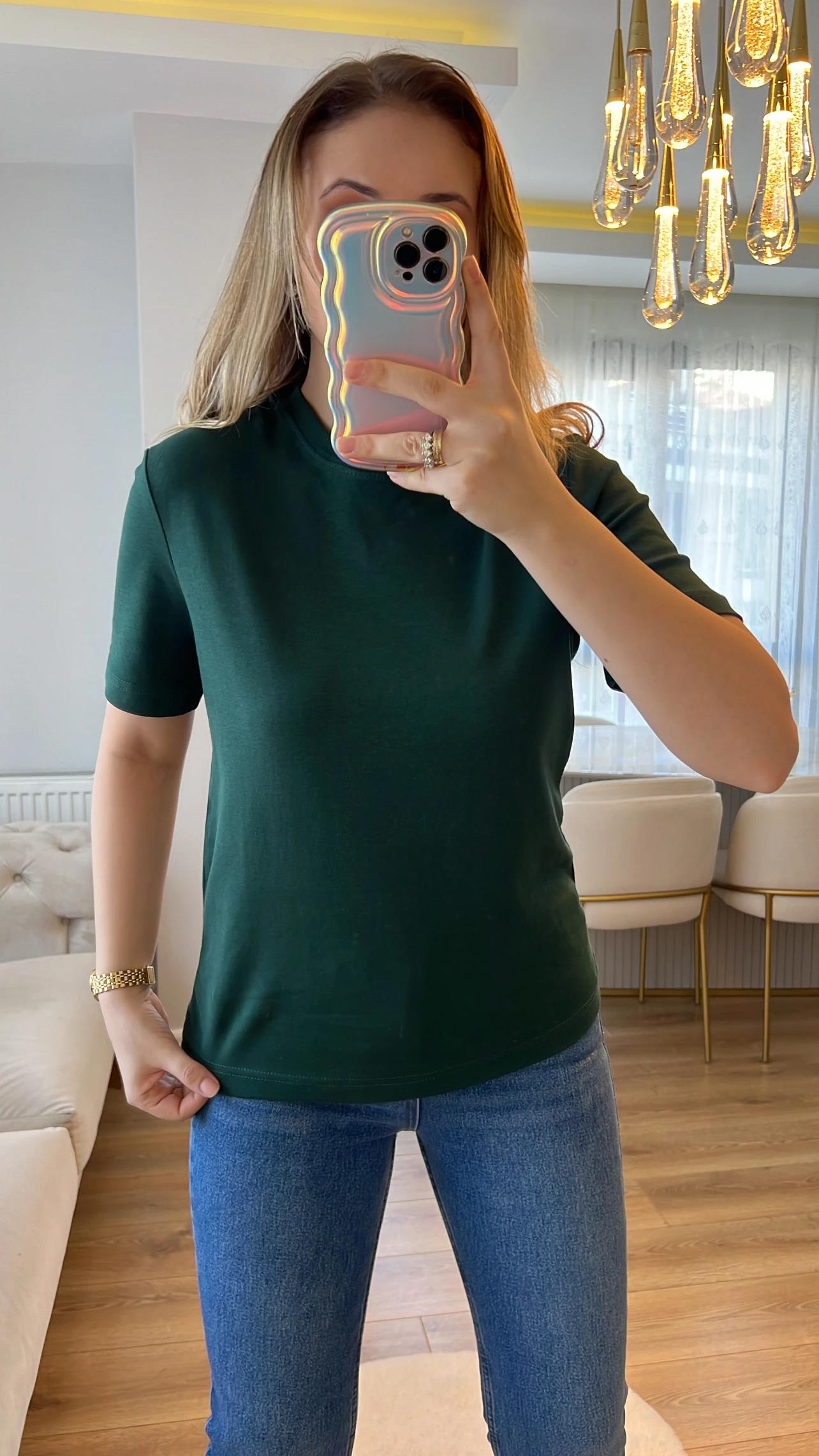 Massi Zümrüt Yeşili Premium Tshirt