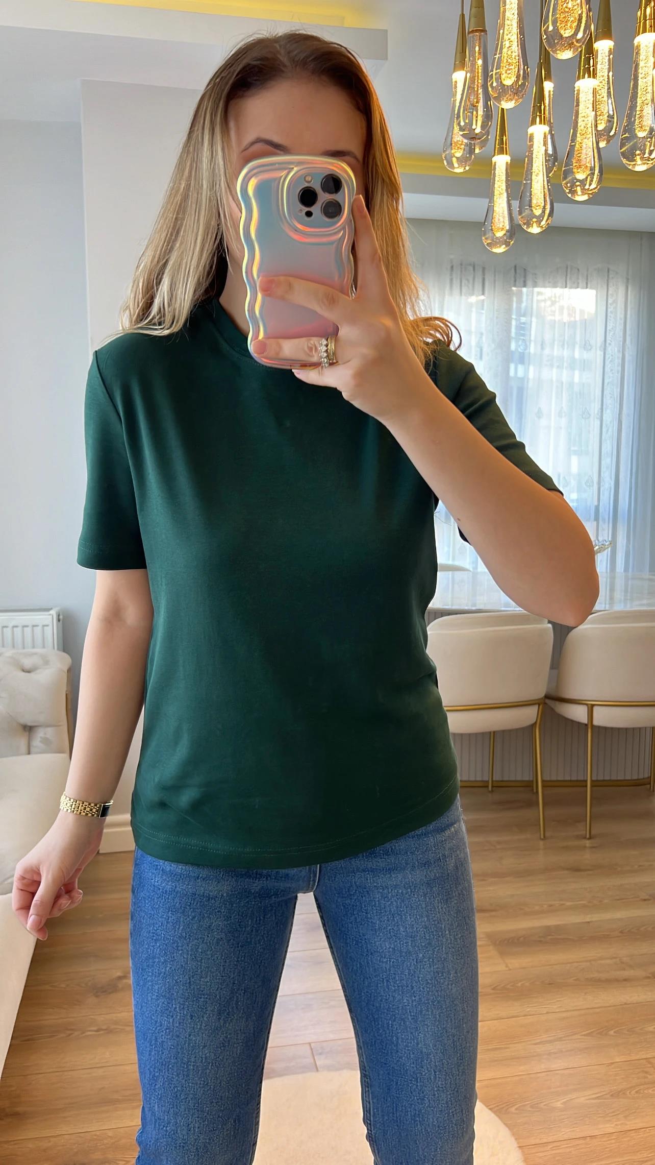 Massi Zümrüt Yeşili Premium Tshirt