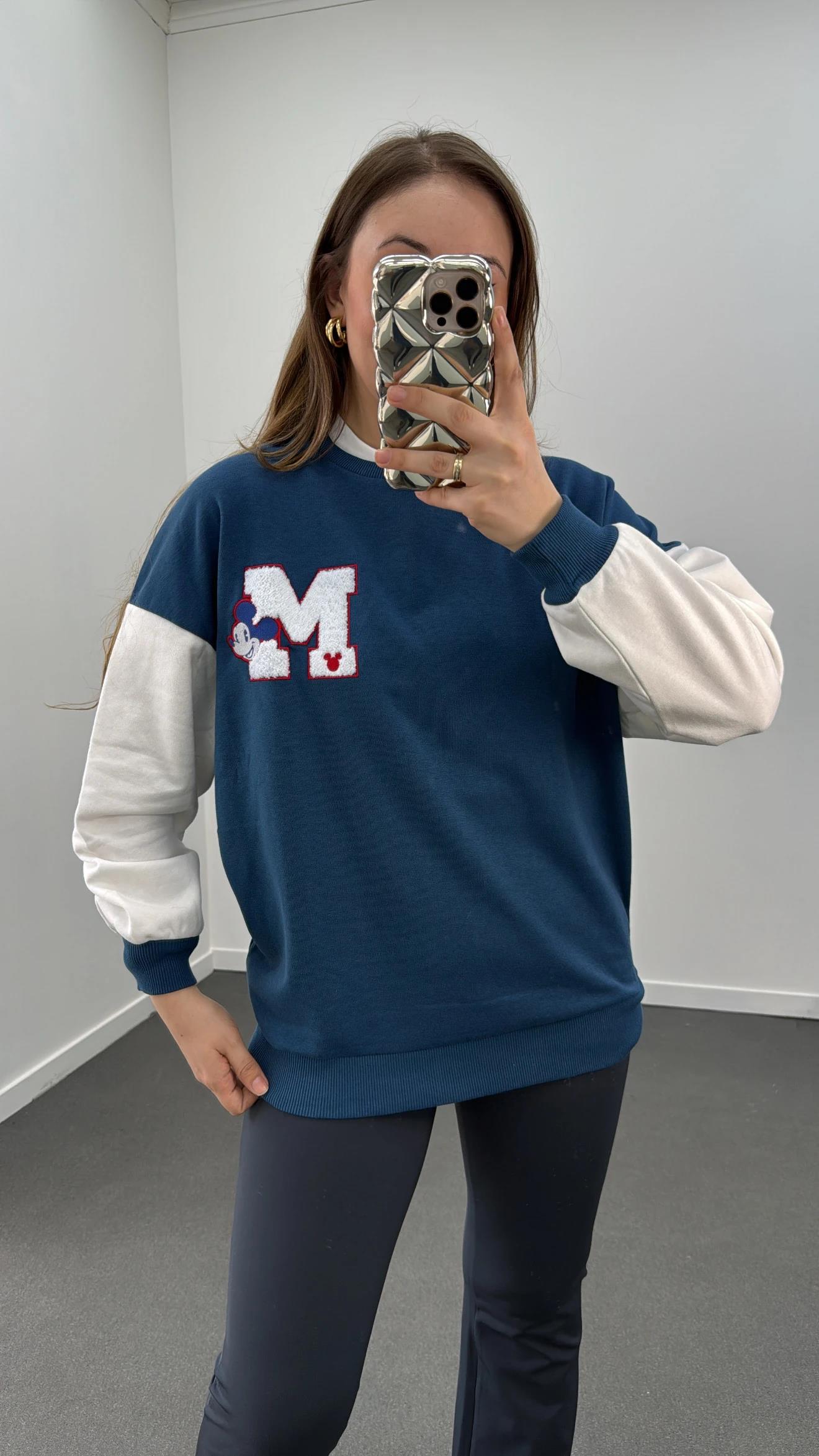 Mickey Baskılı Sweatshirt