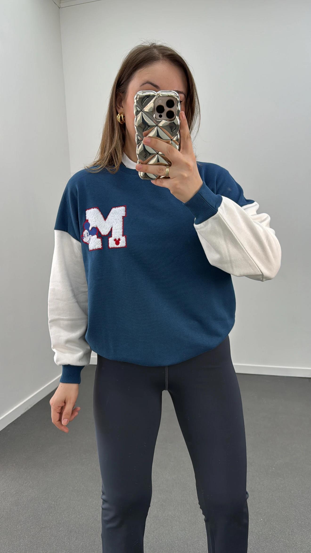 Mickey Baskılı Sweatshirt