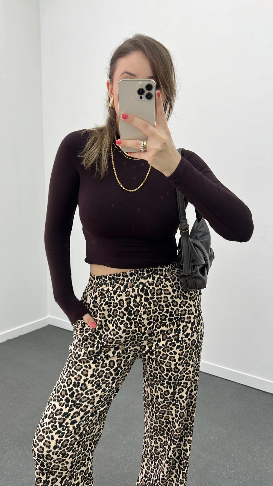 MS Acı Kahve Yumuşak Likralı %100 Pamuk Sweat