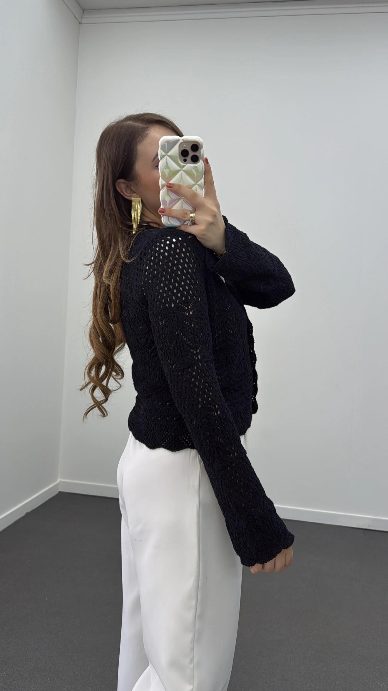 Muse Lacivert Triko Hırka