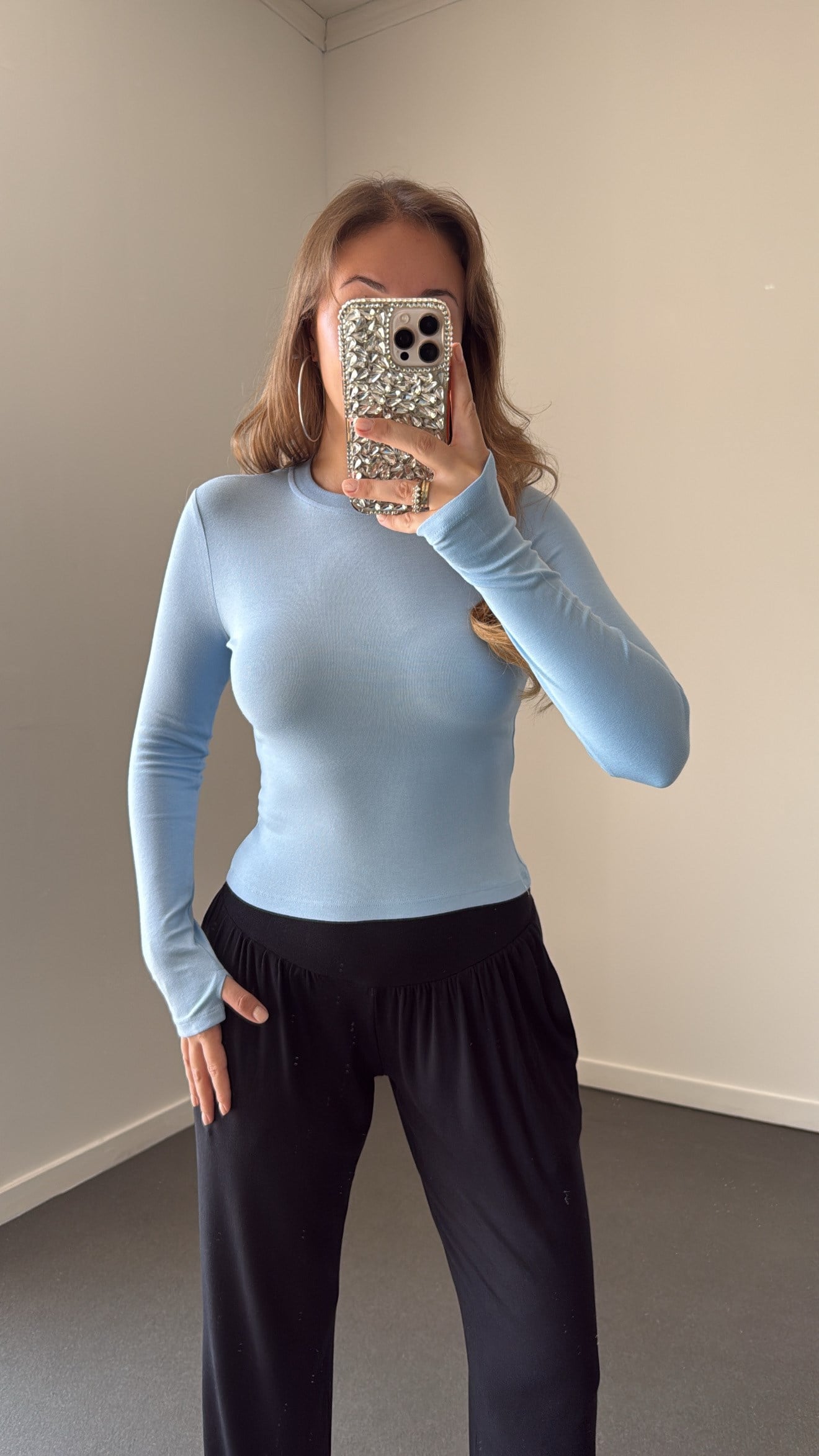 Nr Bebe Mavi Parmak Geçirmeli Modal Body