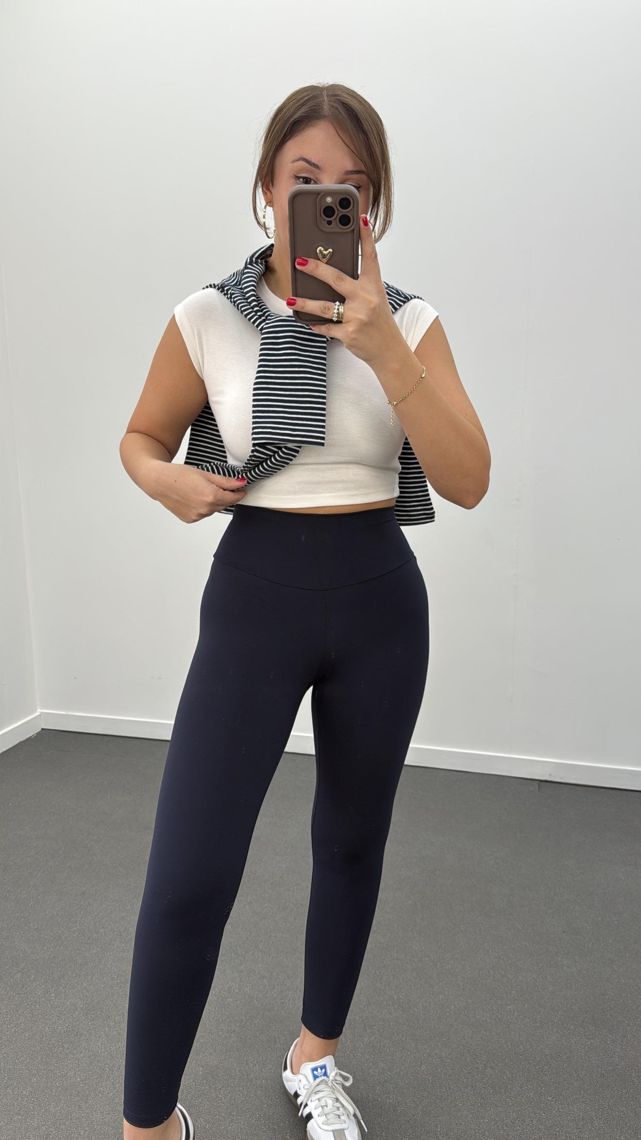 Oys Lacivert Yüksek Bel Skinny Tayt 