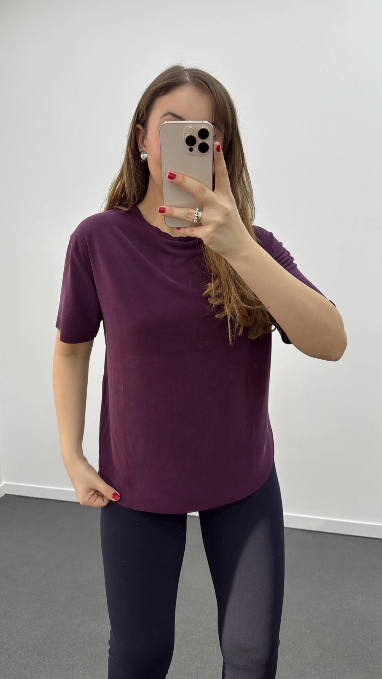 Oys Mor Modal Kumaşlı Tshirt