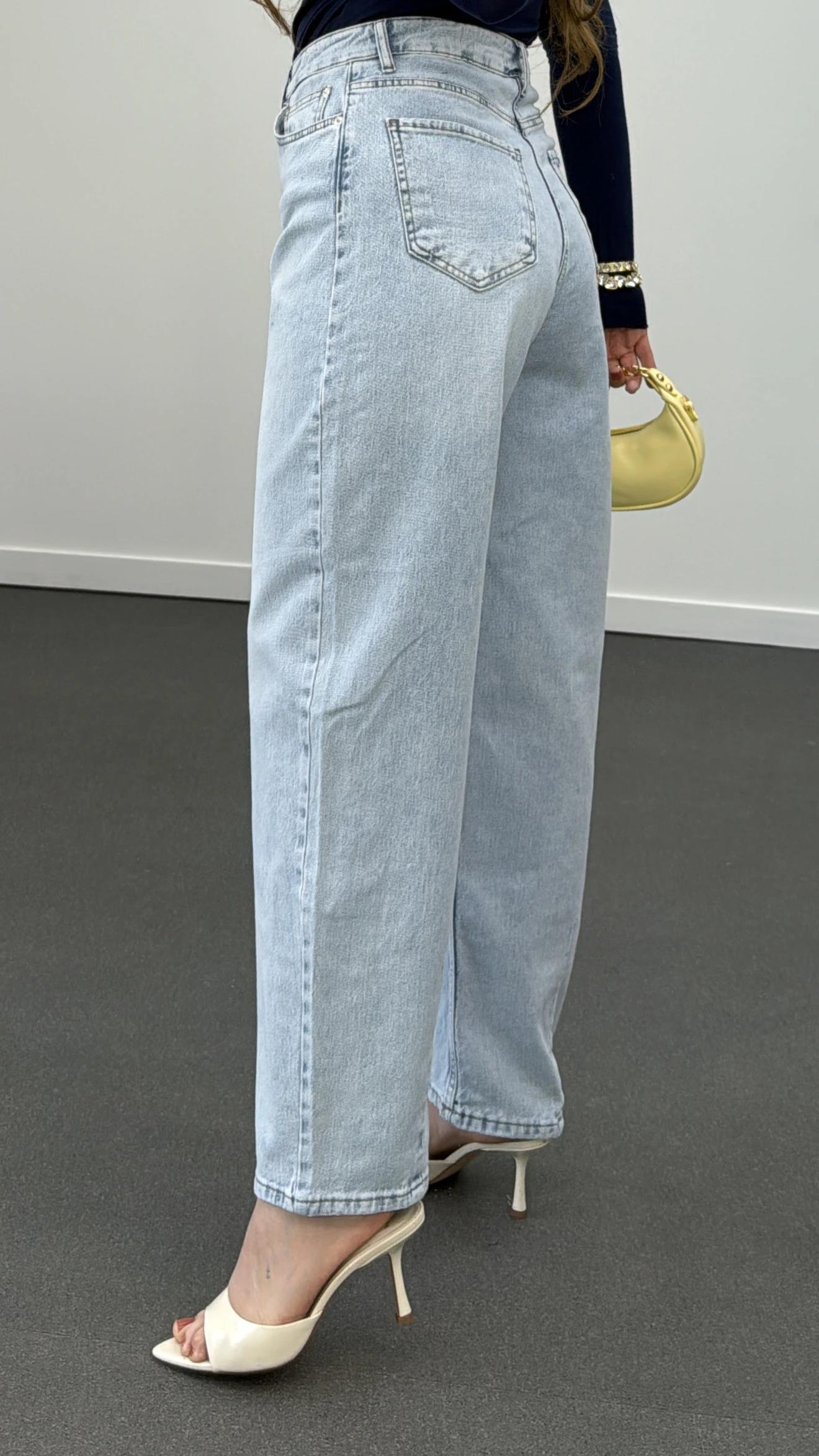 Rulet Kar Yıkama Baloon Fit Jeans