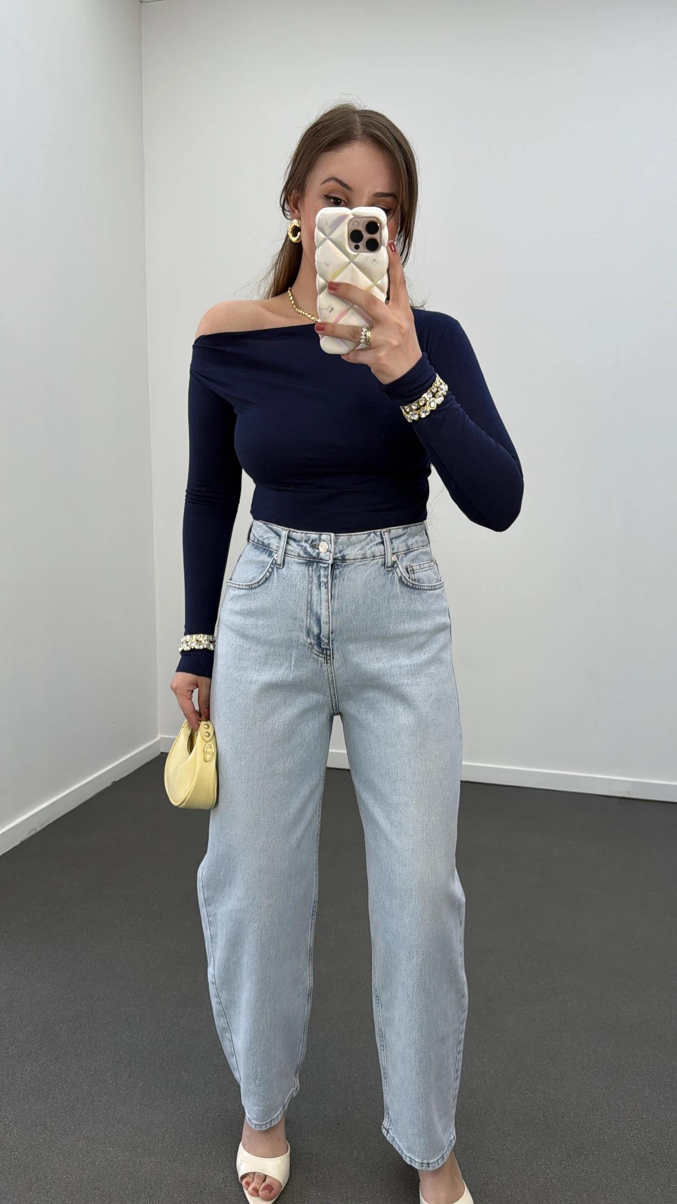 Rulet Kar Yıkama Baloon Fit Jeans