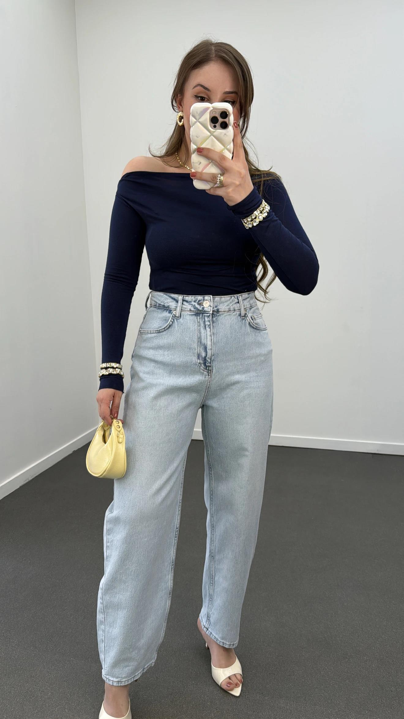 Rulet Kar Yıkama Baloon Fit Jeans