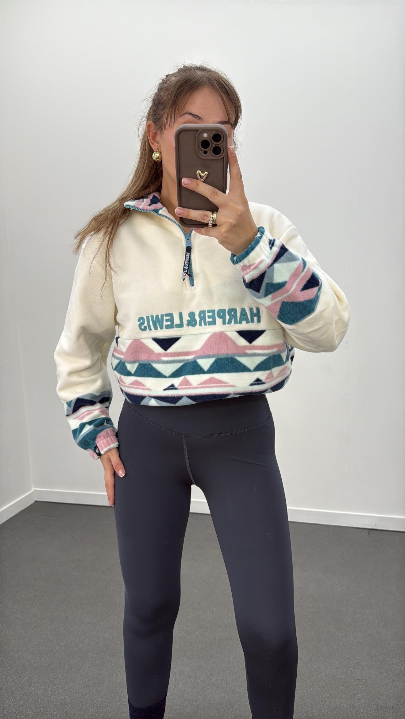 Saphire 3 Renkli Fermuarlı Polar Sweat 