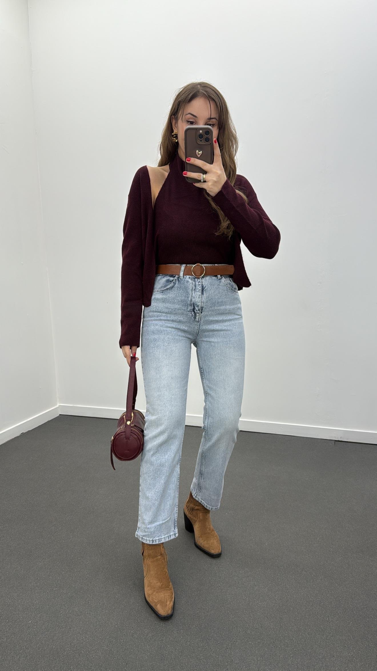 Stockholm Açık Kar Yıkamalı Likralı Jeans