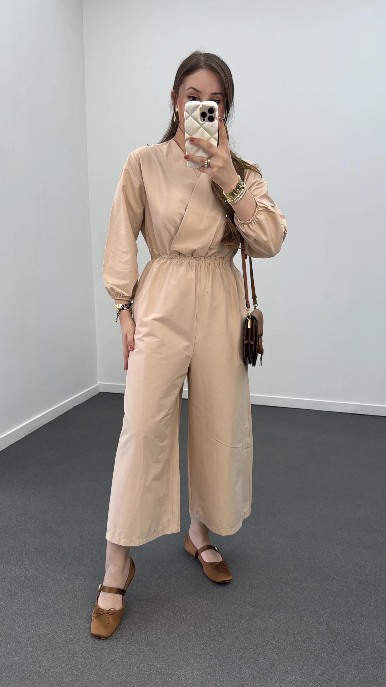 Tailors Kruvaze Bej Tulum