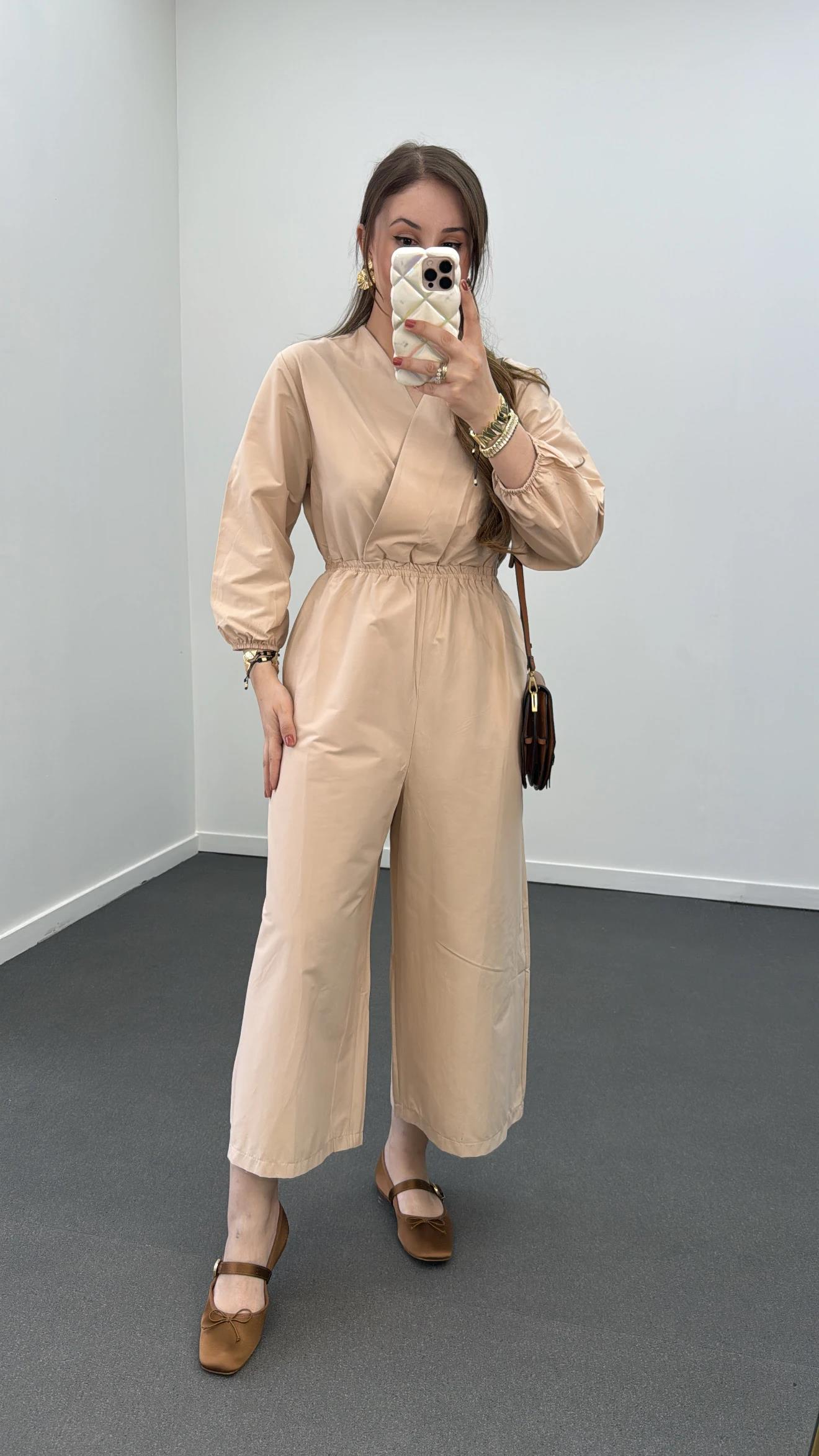 Tailors Kruvaze Bej Tulum