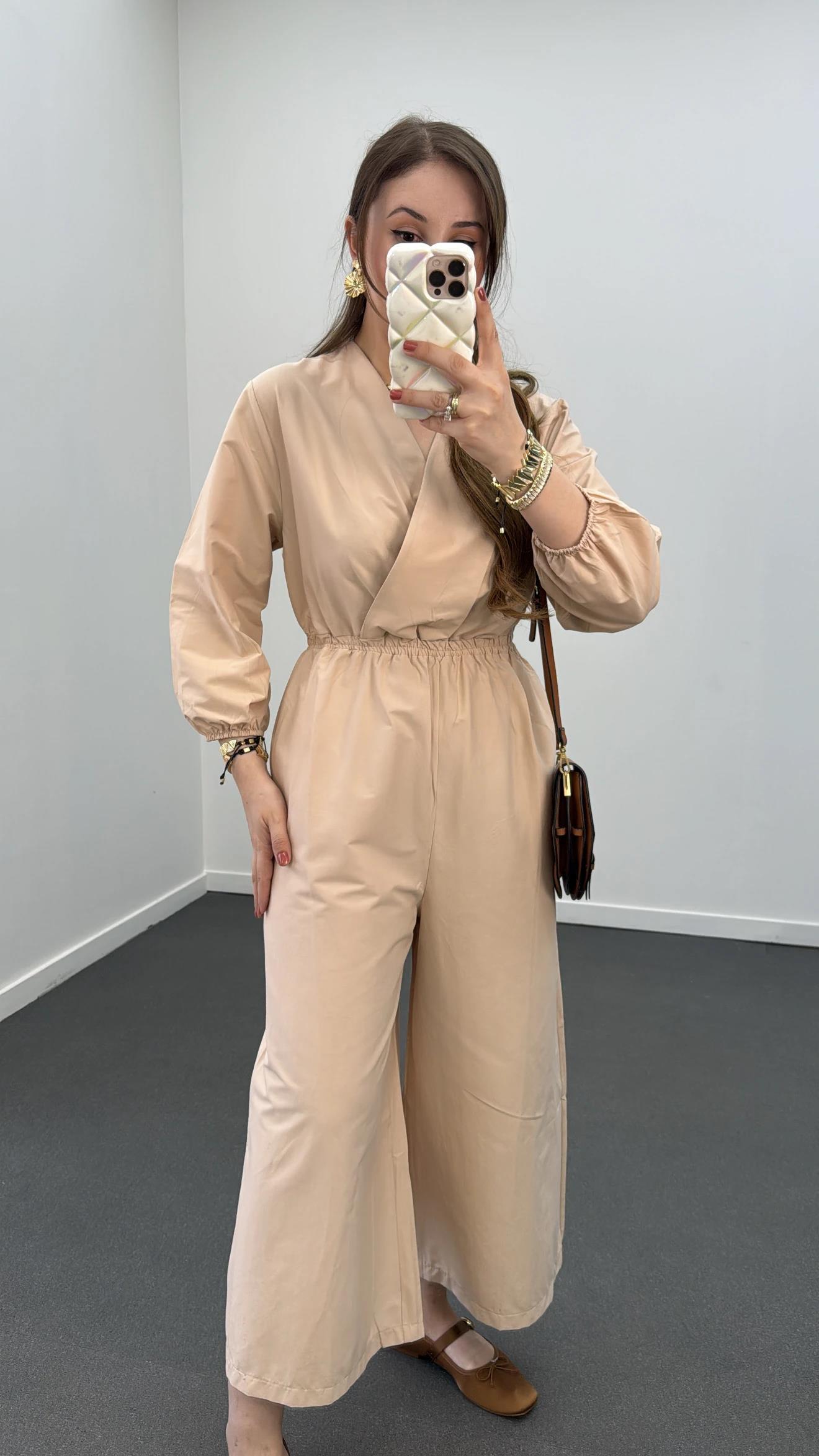 Tailors Kruvaze Bej Tulum