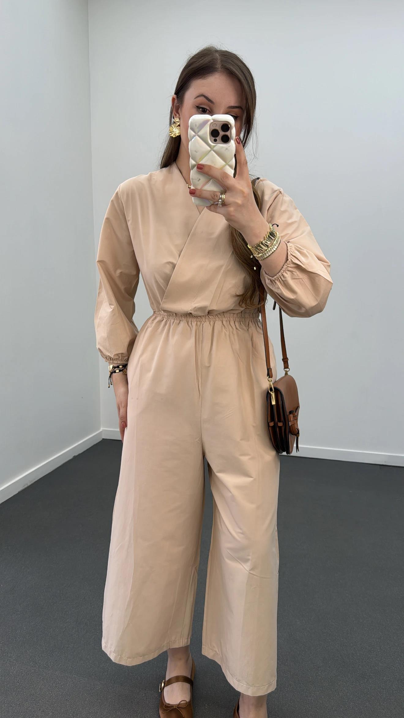 Tailors Kruvaze Bej Tulum