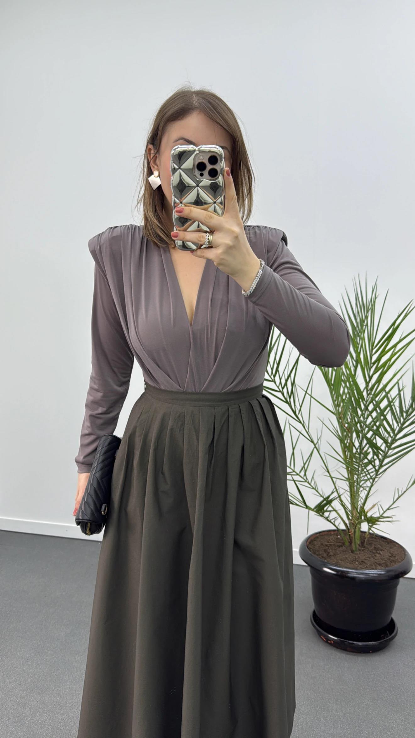 Theo Vizon Vatkalı Sandy Bodysuit