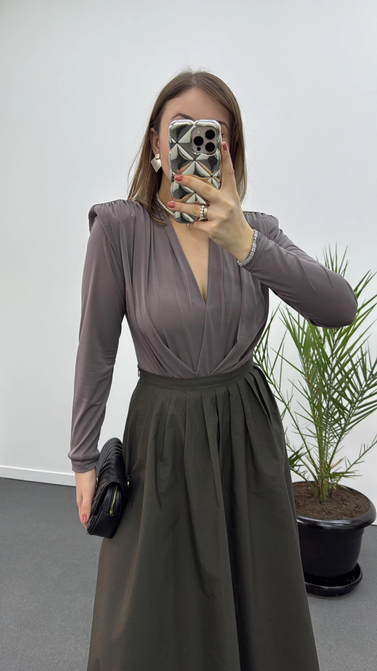 Theo Vizon Vatkalı Sandy Bodysuit