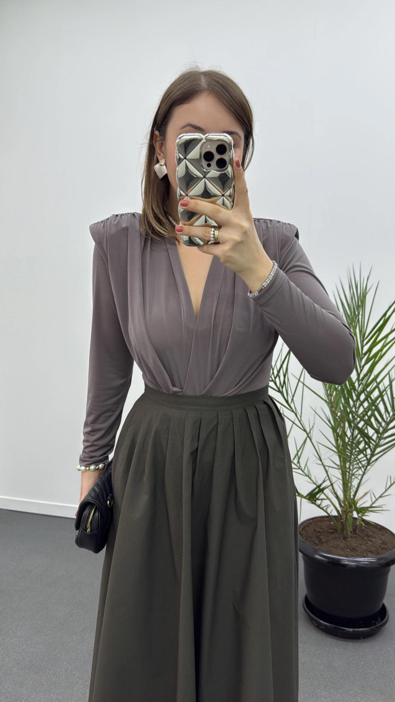 Theo Vizon Vatkalı Sandy Bodysuit