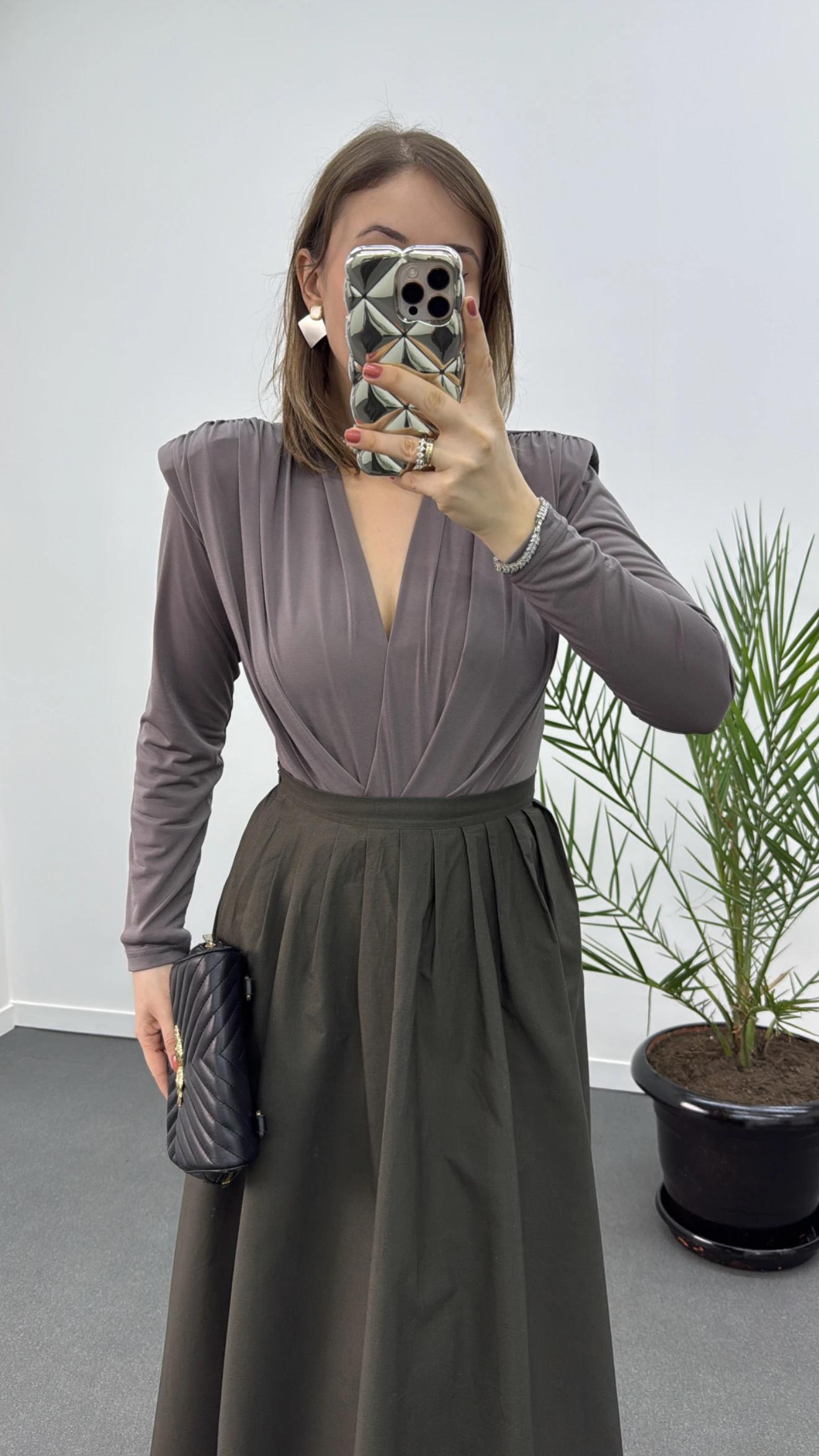 Theo Vizon Vatkalı Sandy Bodysuit