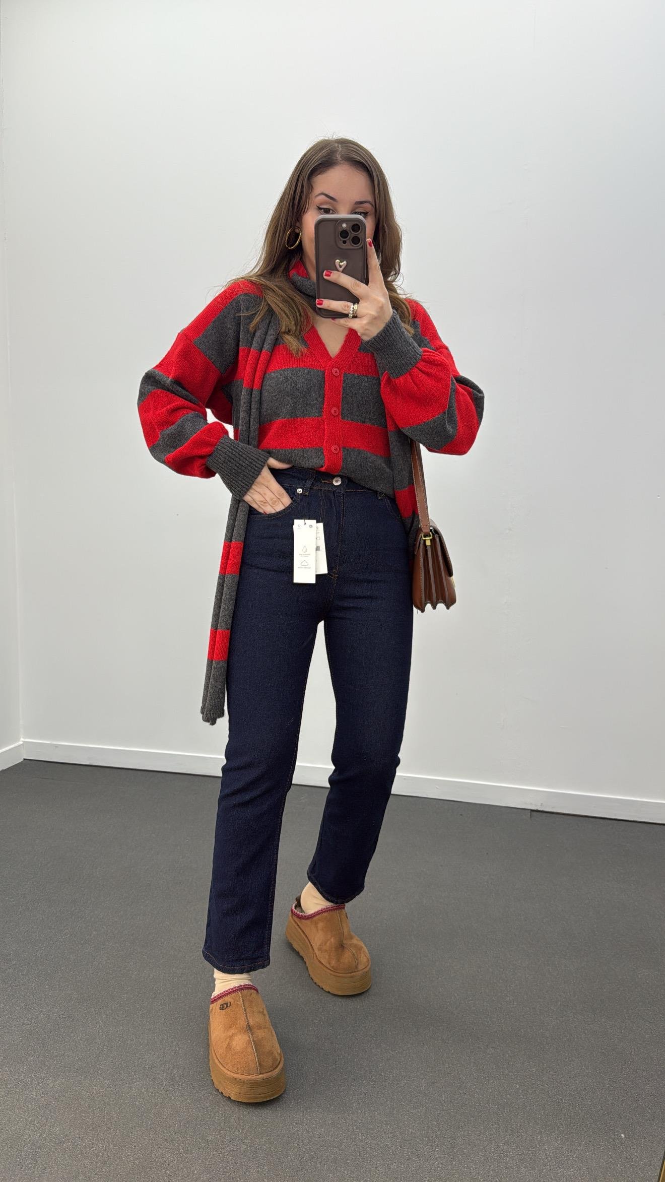 Toronto Lacivert Yıkamalı Boy Fit Jeans