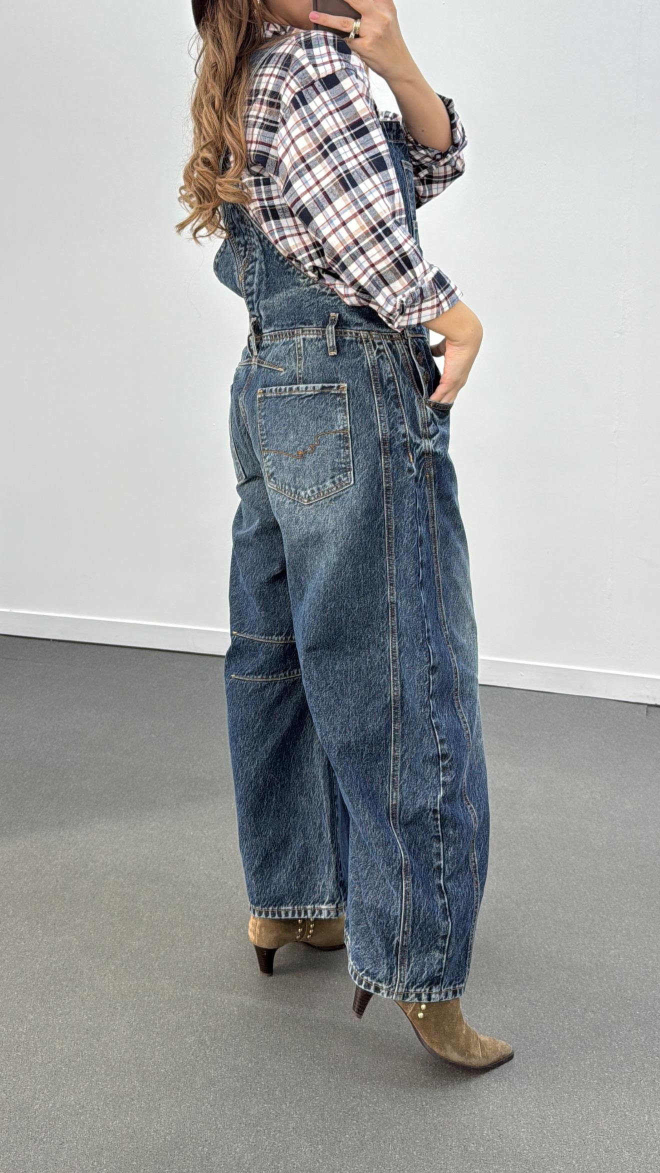 We Are Free Tint Renk Salopet Tulum