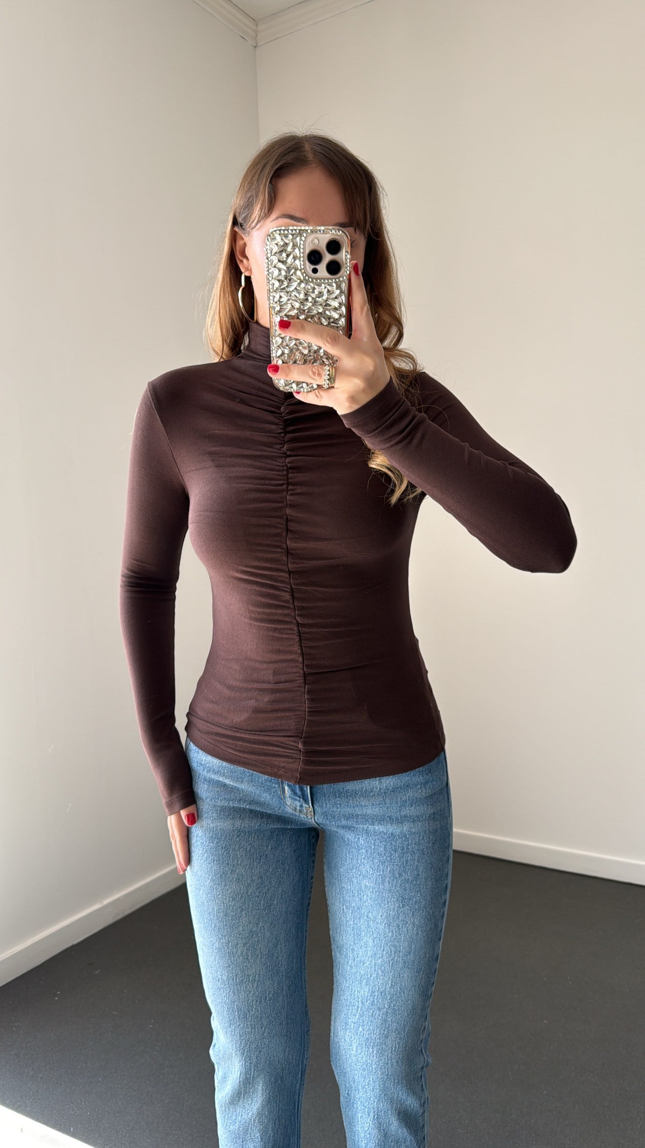 Zevra Acı Kahve Büzgülü Balıkçı Body