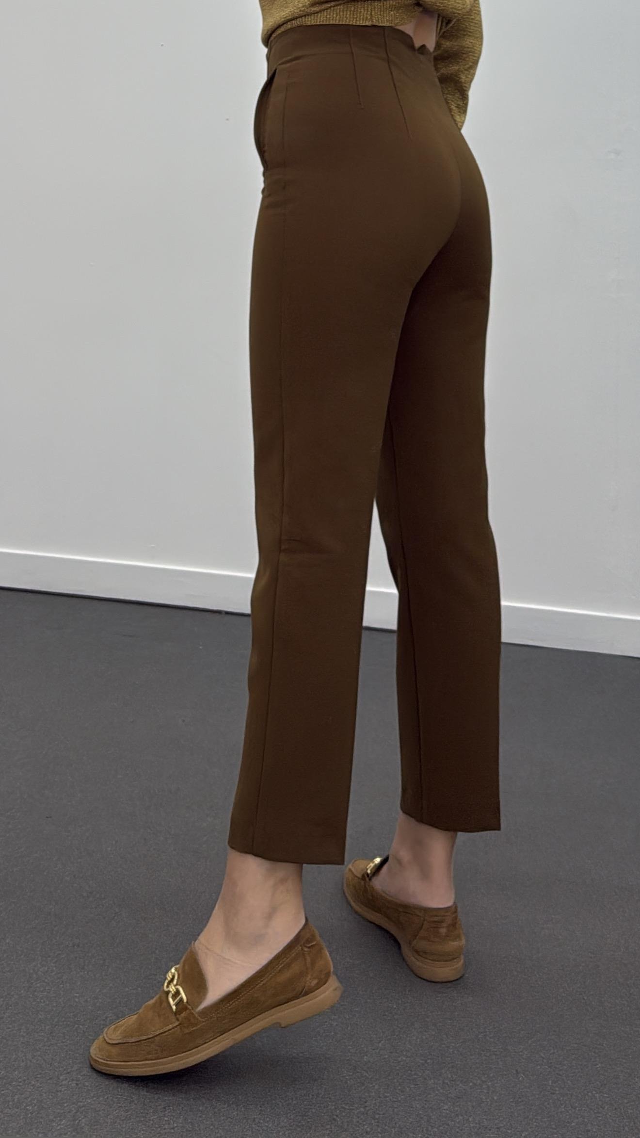 ZR Camel Pensli Kumaş Pantolon