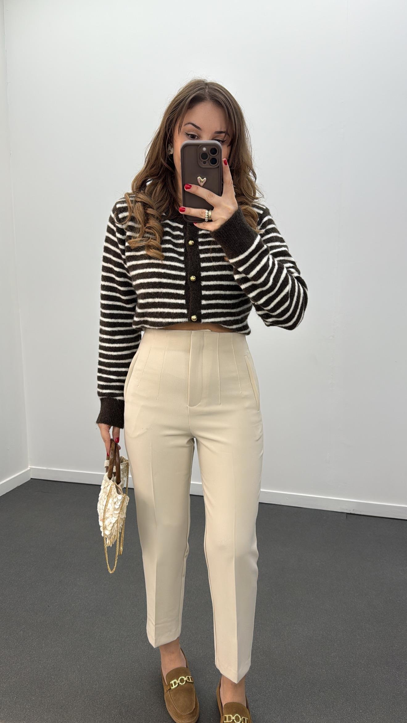 ZR Taş Pensli Kumaş Pantolon