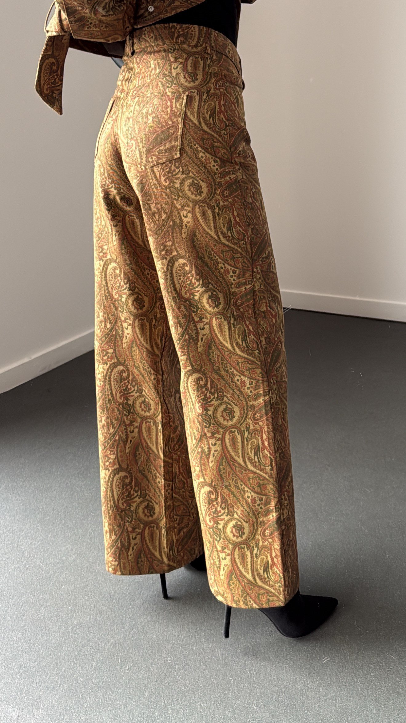 Zuleika Etnik Desenli Premium Pantolon