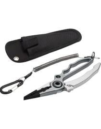 Captain 7506 Alüminyum Halka Açıcı İp Kesici Kılıflı Kendinden Kilitli 19Cm Pense