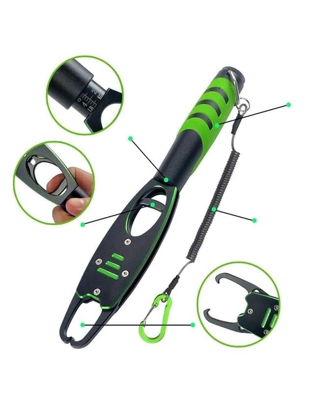 Captain 7508 Grip Carbon Balık Tutucu Kılıflı 18Kg Terazili 29Cm