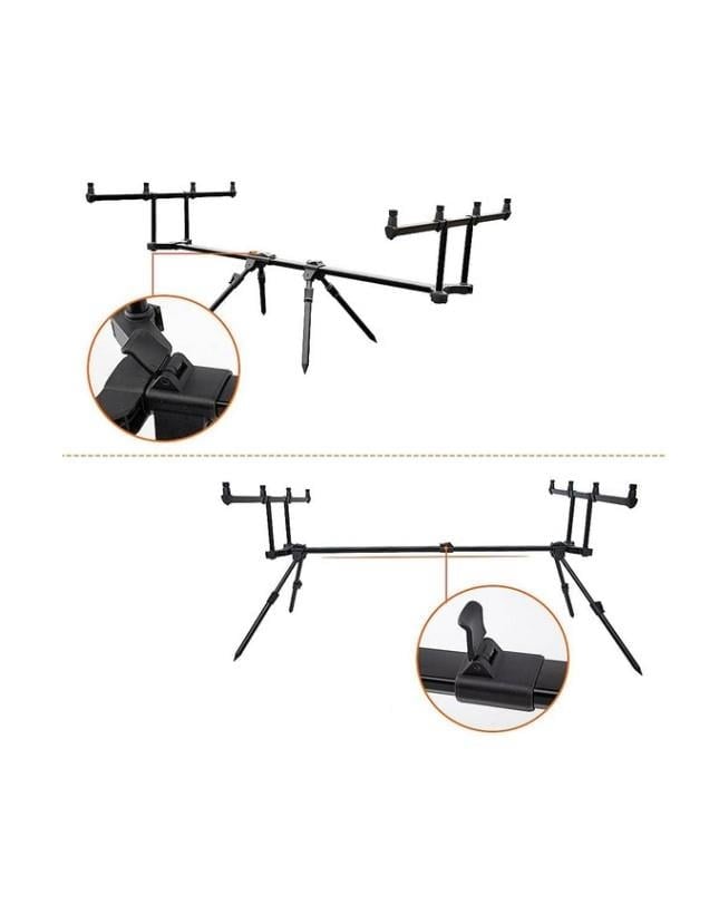 Captain 7646 Carp Sehpa Alarm Swinger 4Lü Combo Set
