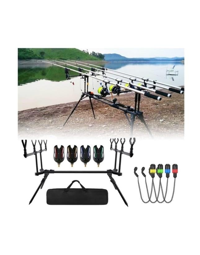 Captain 7646 Carp Sehpa Alarm Swinger 4Lü Combo Set