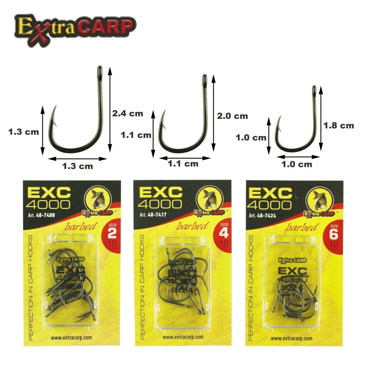 Extra Carp Hooks Exc 4000 Sazan İğnesi