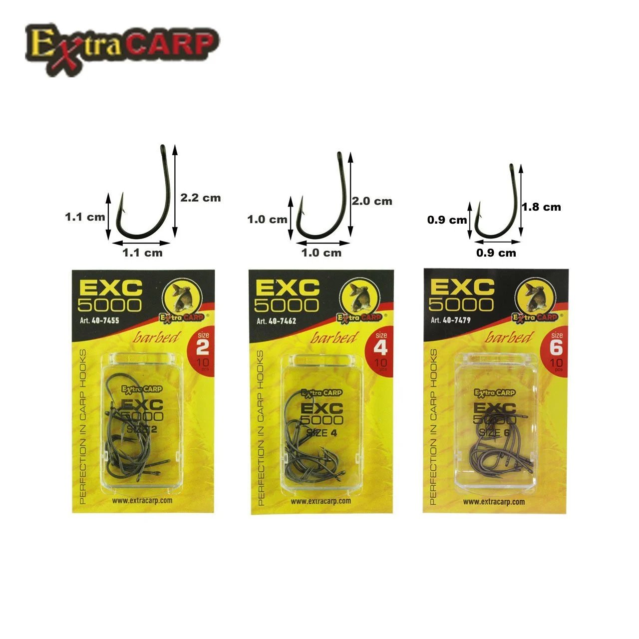 Extra Carp Hooks Exc 5000 Sazan İğnesi